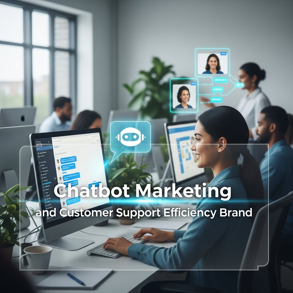 Chatbot Marketing and Customer Support Efficiency Brand