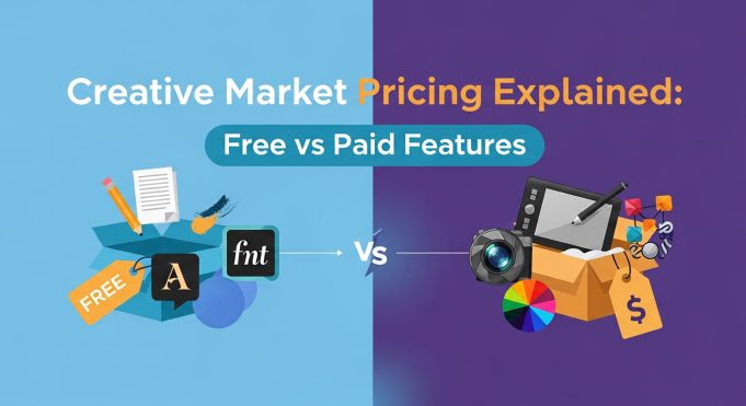 Creative Market Pricing Explained: Free vs Paid Features Creative Market Pricing