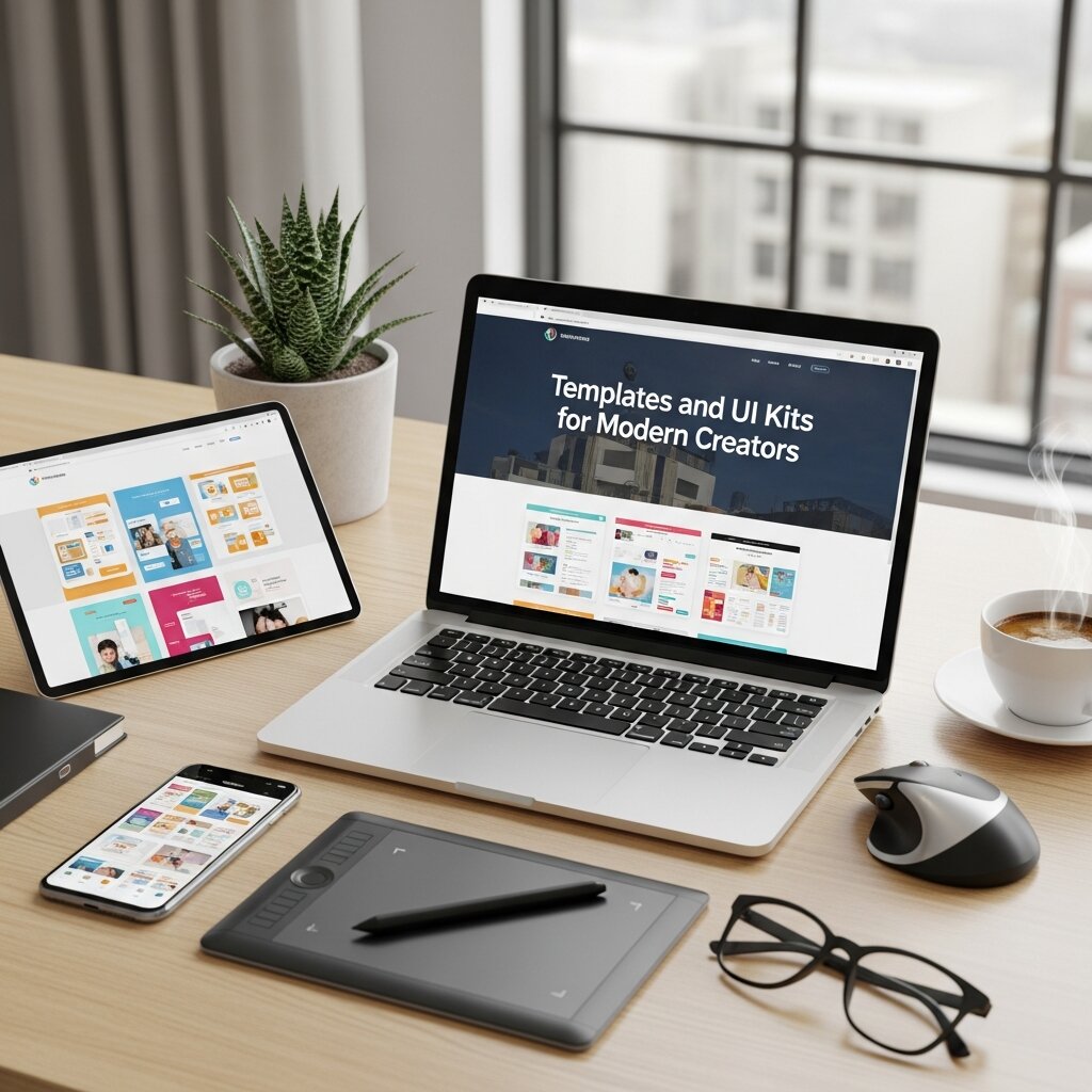 Templates and UI Kits for Modern Creators 
