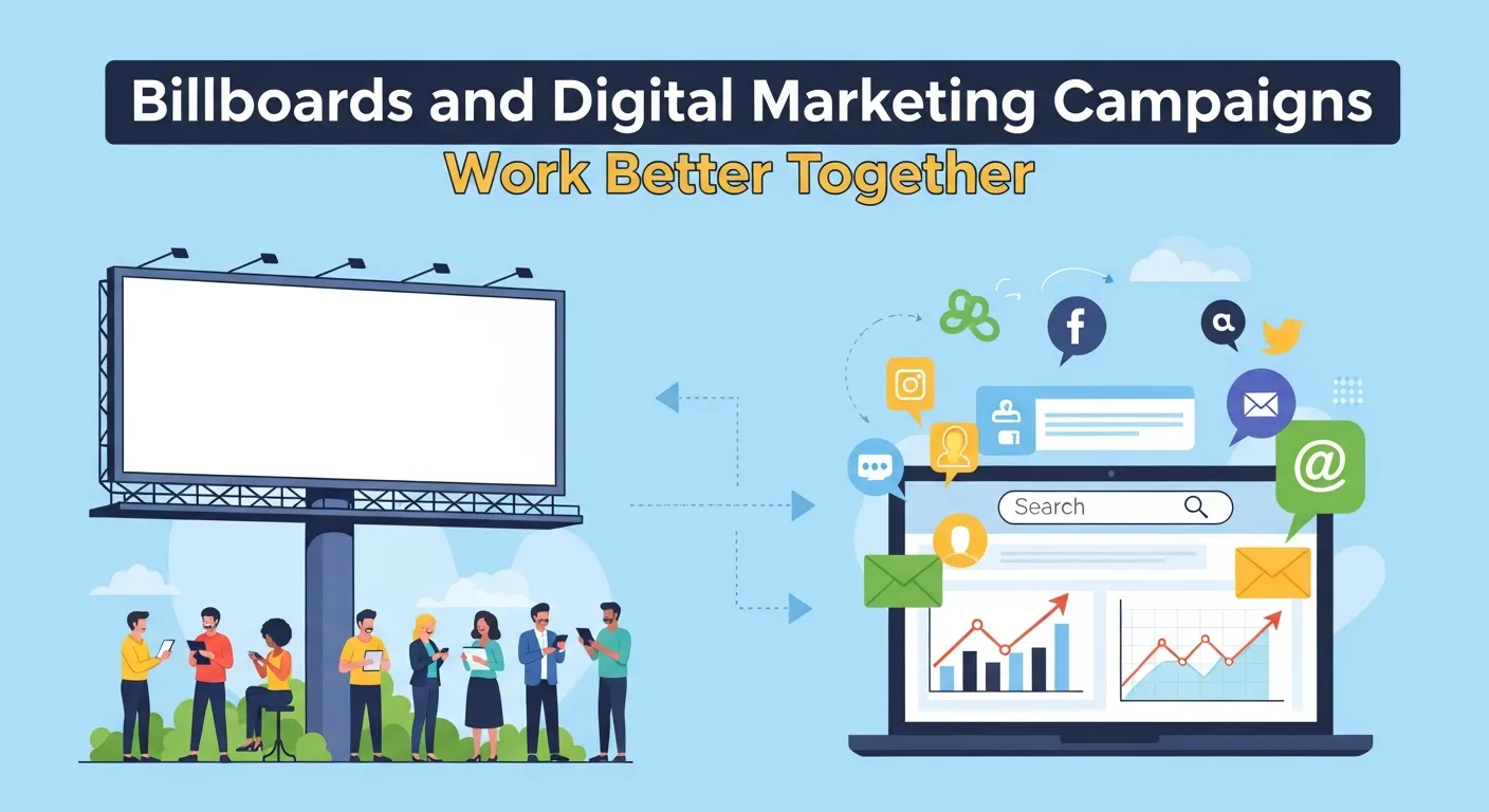 Billboards and Digital Marketing Campaigns