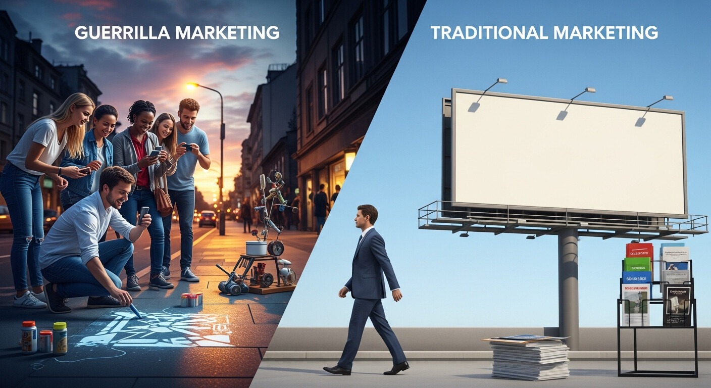 Understanding Guerrilla vs Traditional