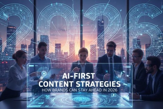 AI-First Content Strategies: How Brands Can Stay Ahead in 2026 AI-First Content Strategies