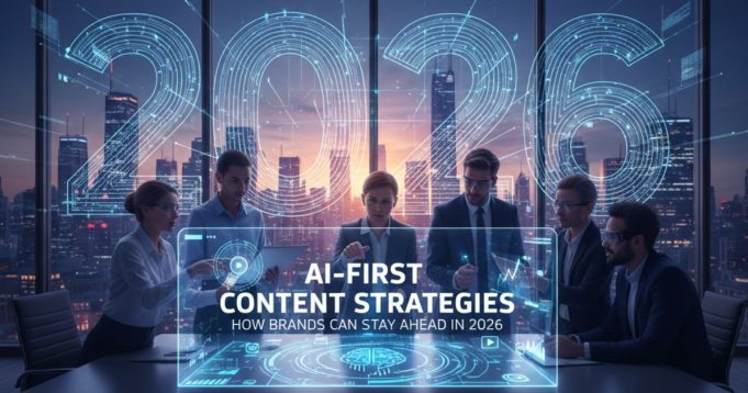 AI-First Content Strategies: How Brands Can Stay Ahead in 2026 AI-First Content Strategies