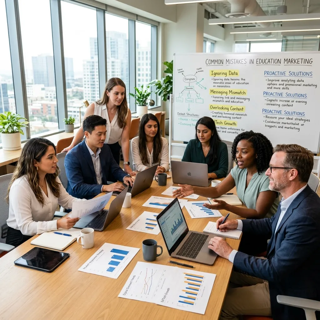 Common Mistakes to Avoid in Education Marketing