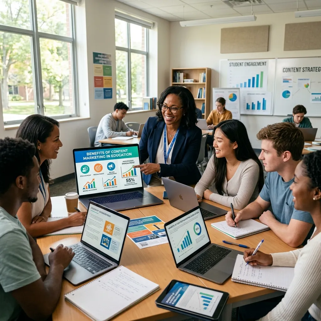 Exploring the Benefits of Content Marketing in Education