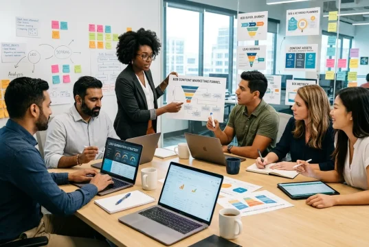 B2B content marketing examples : Transforming Education Through Calm and Focus b2b content marketing examples