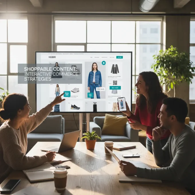 Shoppable Content: Interactive Commerce Strategies