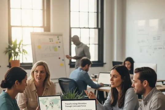 GEO for content marketing : Transforming Education Through Calm and Focus geo for content marketing