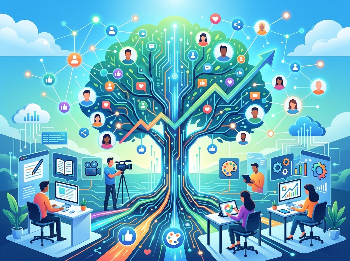 Content Marketing Supports Social Media Growth